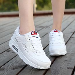 Casual Shoes Sneakers Women 2024 Autumn Fashion Lace Up Vulcanised Platform Sport Korean Version Wedge Running