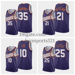 Custom Basketball Jersey Devin Booker Saben Lee David Rodd Udoka Azubuike Nassir Little Josh Okogie Phoenixs Suns men Kevin''Durant 2024 Icon''Edition size XS-XXL