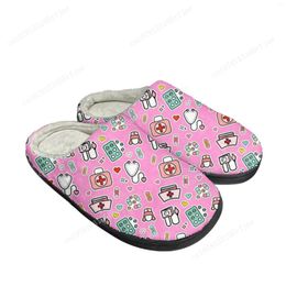 Slippers Print Home Cotton Mens Womens Teenager Plush Bedroom Casual Keep Warm Shoes Tailor Made Slipper