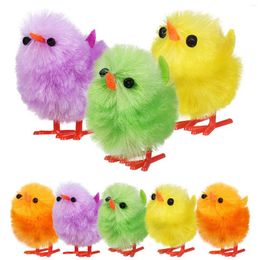 Party Decoration Mini Easter Chicks Pack: Cute Chenille Figurines For DIY Crafts And Table Decorations