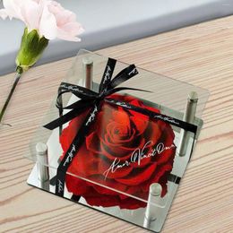 Decorative Flowers Rose Flower Gifts Romantic Petal For Lover Mother's Day Gift Christmas Valentine's Thanksgiving