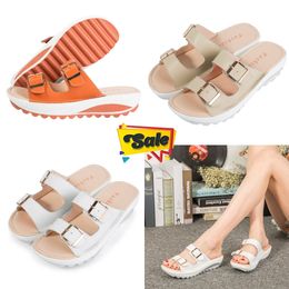 2024 Positive double-breasted casual women's sandals wear casual shoes outside the home Sandals Slipper GAI Size EUR 35-42