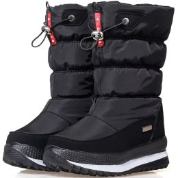 Boots Women Snow Boots Nonslip Waterproof Winter Woman Shoe Shoe Women's Boots For Women Winter Shoes Keep Warm Femal Boot 2022 NEW