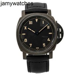 Mens Luxury Watches Panerass Wristwatches 8 Days Pam00779 Titanium Men's Watch 44mm Box Automatic Mechanical Full Stainless Steel Waterproof