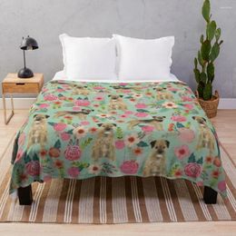 Blankets BORDER TERRIER Throw Blanket For Baby Funny Gift Sofa Quilt Decorative