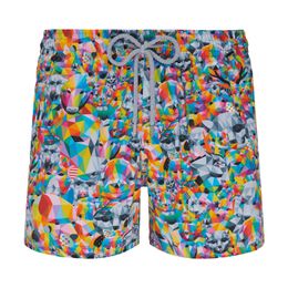 Vilebre Men's Shorts Bermuda Pantaloncini Boardshorts Men Swim Shorts Tortue Multicolores Prownki męskie Berfwearki Berfierze Berfinki