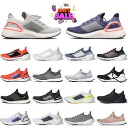 Womens Mens Mesh Ultra Boost 1.0 DNA Designer Casual Shoes Luxury Triple White Jogging Sports Trainers Grey Ash Peach Candy Cane Core Black Sneakers Running Shoes