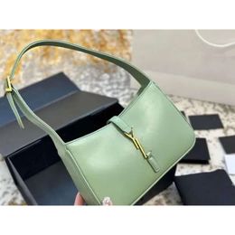 Designer Bag Womens Yslbags Men Gold Buckle Letter Single Shoulder Bag Leather Retro Diagonal Cross Carrying Underarm Bag Wallet Envelop 9598