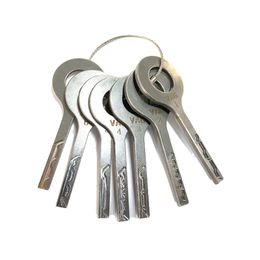 New Arrival HU66 7PCS lot Car Lock Pick Tool