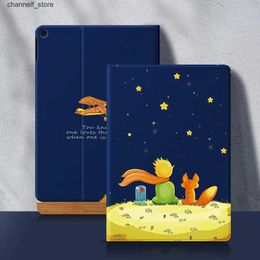 Tablet PC Cases Bags The Little Prince Case For iPad 9th/ 8th/ 7th Generation 10.2 inch CaseFor MiNi 4/5/6 CoverAuto Wake/Sleep CoverY240321Y240321