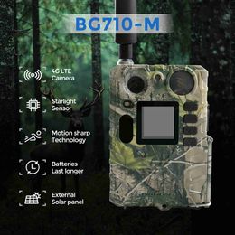 Hunting Trail Cameras Boly BG710-M 4G Wireless Hunting Trail Camera 940nm Black Infrared Night Vision Camera Invisible Game Camera Sharp Motion Technology Q240321