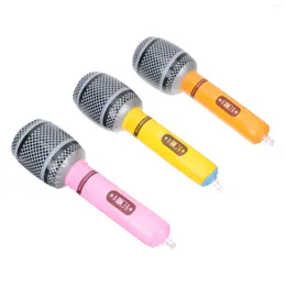 Party Decoration Inflatable Microphone Toy Children Musical Prop Plaything Props Instruments Rock Band