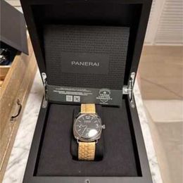 Watch Swiss Made Panerai Sports Watches PANERAISS Submersible Pam Radiomir Pam00754 45mm Fullset Mens movement watches Automatic Mechanical Watches High Quality