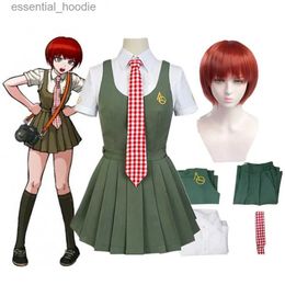 cosplay Anime Costumes Dangarompa Koizumi Mahiru role-playing in Japanese uniform sailor suit womens and girls clothingC24321