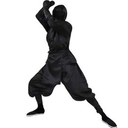 cosplay Anime Costumes Japanese Sarai Set Black Ninja Role Play Comes Assassin Costume Mens Halloween Carnival ComesC24321