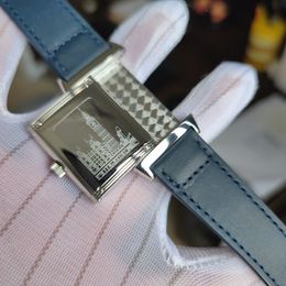 27x46mm Ultra thin 9mm fashion business Reverso Q2788570 Stainless Steel Tribute To 1931 London Edition Quartz MEN WOMEN WATCH high quality waterproof wristwatch