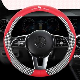 car steering wheel cover, flap, fur anti slip handle cover, breathable and sweaty, all season universal