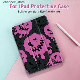 Tablet PC Cases Bags Grimace Case Compatible With iPad 9.7-Inch (6th/5th Generation 2018/2017)Mini4/5 Air4/5 10.9inWith Pen HolderY240321Y240321