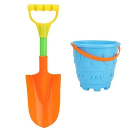 Sand Play Water Fun Summer Soft Baby Beach Toys Kids Bath Play Sandbox Set Beach Party Watering Can Bucket Sand Moulds Toys Water Game 24321