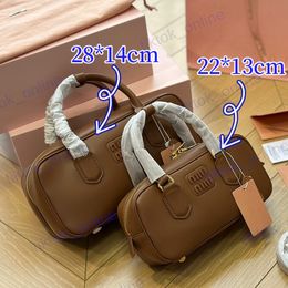 Designer Womens Cross Body Miui Shoulder Bags Arcadie Lolita Retro Hobo Pouch Bowling Bags Small Square Bag Genuine Leather Totes Handbags