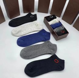 Mens Socks Womens Cotton Sock Classic Designer Letter Stocking Comfortable 5 Pairs Together High Quality Popular Trend FYKDTKDTK
