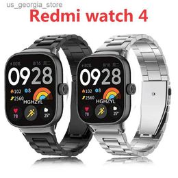 Watch Bands Redmi 4 Sports Bracelet Stainless Steel Watch Strap Redmi 4 Correa Watch Strap Smart Wrist Strap Y240321