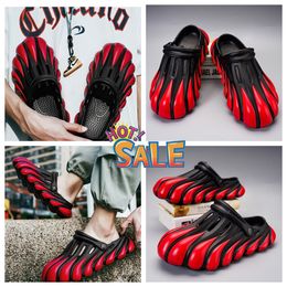 Dragon Hole Shoes with a Feet Feeling Thick Sole Sandals GAI thick Painted Five Claw Trendy Hole Large Toe Wrap Summer Original Men nonslip soft 2024 external