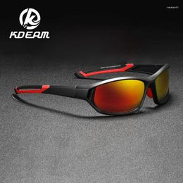 Sunglasses KDEAM 2024 Polarized Men Women Fishing Glasses UV400 Anti Glare TR90 Sports Goggles Cycling Running Hiking Eyewear