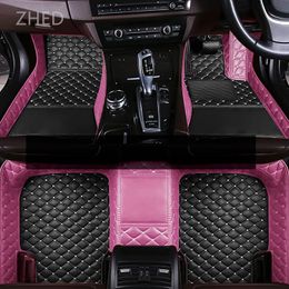 For Hyundai Sonata YF 2014 2013 2012 2011 Car Floor Mats Interior Auto Parts Custom Waterproof Covers Leather Carpet Accessories