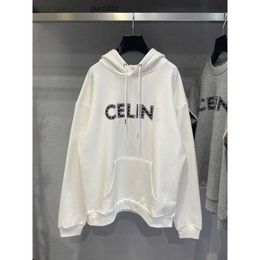 mens Mens autumn home cel Ces Arc De ne s High quality 2021 celi winter new cel celins letter frame rivet Terry celnes and ceine womens Hoodie MR00