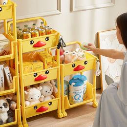 Storage rack for household multi-layer children's toy storage