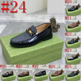 39Model Size 6-12 Spring Autumn Mens Penny Loafers Genuine Leather Hand Painted Slip On Dress Shoes Men Wedding Casual Business Shoes