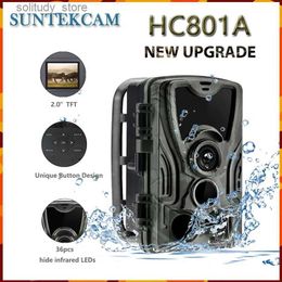 Hunting Trail Cameras HC801A Camera Outdoor with Night Vision Motion Activation Triggering Wildlife Reconnaissance Q240326