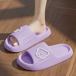 Slippers New Summer Home Indoor Slides Men Women Flat Cute Cartoon Bear Non-Slip Outdoor Beach Shoes Shower Bat01N8XY H240322
