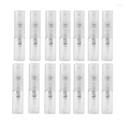 Storage Bottles 200Pcs/Lot 2ML Transparent Plastic Spray Bottle Small Cosmetic Packing Atomizer Perfume Atomizing Liquid Container