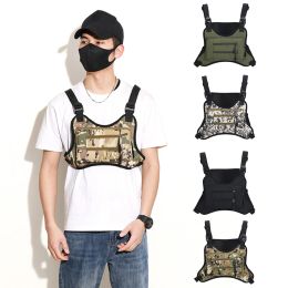 Bags Chest Backpack Man Bag City Jogging Gym Running Military Tactical Vest Gym Wallets Sports Phone Pouch Outdoor Camouflage Bag