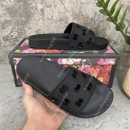 Designer Sandal Men Women Sandals Famous Brands shoes Summer Wide Flat Slipper Rubber Leather Room Outdoor Shoes 2024 fashion style