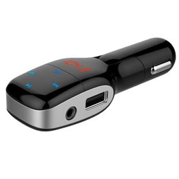 Car Charger Mp16 Bluetooth Kit Mp3 Player Hands- Call Wireless Fm Transmitter Support Micro Tf Card U Disc For Cell Phone Drop Deliver Ot5Cd