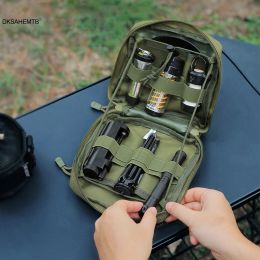 Tools Outdoor Tactical Toolkit Camping Flashlight Light Storage Bag Multifunctional Emergency Medical Bag Handbag Storage Bag