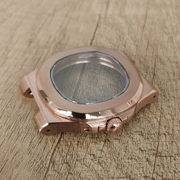 Spot watch accessories with 41mm sapphire glass rose gold case and compatible Japanese NH35/364R movement