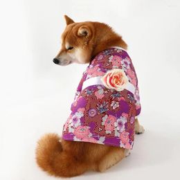 Dog Apparel Pet Clothes Stylish Clothing Set With Fastener Tape For Dogs Comfortable Outfits Cats Spring Summer Supplies