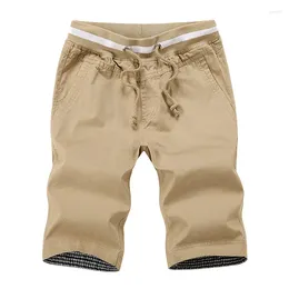 Men's Shorts Summer Men Fashion Cotton Big Size Of Feminino 3XL 4XL 5XL Black Blue Sky Khaki White 2024