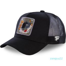 Brand Anime Bunny Snapback Cap Cotton Baseball Cap Men Women Hip Hop Dad Mesh Hat