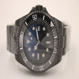 All Black Men Watch SEA-DWELLER Ceramic Bezel 43mm Stainless Steel 116660BKSO Automatic D- Cameron Diver Mens Watches Wri264y