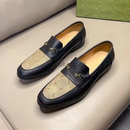 Designer Loafers Men Loafers Real Leather Footwear Men Shoes Mens Printed Mule Round Toe Loafers Mule Fashion Business Shoes size 38-45 3.20 15