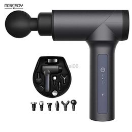 Massage Gun Meresoy Professional Electric Handheld Deep Tissue Muscle Hand Knee Back Body Neck Percussion Massager Gun Vibration Massage Gun 240321