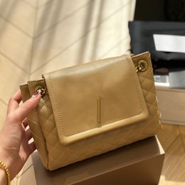 Designers Bag Leather Women Shoulder Bags Classic Crossbody Luxury Handbags Clutch Purses Ladies Diamond Lattice Tote Flap Wallet Gold Silver Black Chain Bag