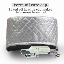 Tools Electric heating cap evaporation cap hair care inverted film home baked oil hat hair Colouring cap pink second paragraph cap