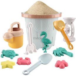 Sand Play Water Fun Sand Toy For Toddler Outdoor Sandbox Toy Set Of 12 Large Size Sandbox Toy Set Summer Beach Toys Enhance Hand-Eye Coordination 240321