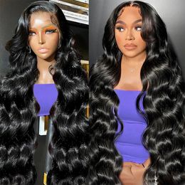 Body Wave 6X4 5X5 Glueless Wig Pre Cut 13x4 Lace Front Human Hair Wig Transparent 13x6 HD Lace Frontal Wigs for Women PrePlucked